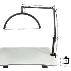 Επαγγελματική λάμπα Half Moon 3000K/4500K/6000K HD-M3X - Smart Moonlight