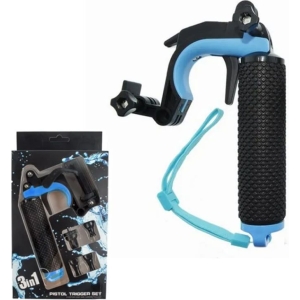 Σελφοκόνταρο Για Action Camera - 3in1 Pistol Trigger Set