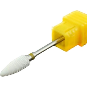 Κεραμικό φρεζάκι κίτρινο Α4 - Ceramic nail drill bit