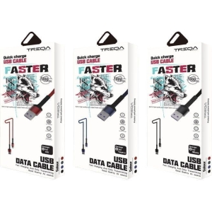 Treqa Καλώδιο κινητού για γρήγορη φόρτιση 1M USB Καλώδιο Type-C CA-8553 - USB data cable