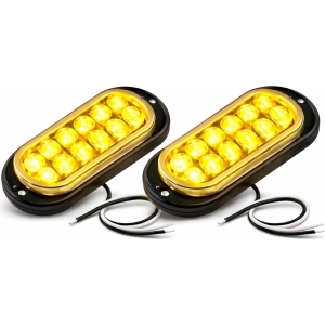 ΣΕΤ 2 LED Φώτα όγκου φορτηγού ΚΙΤΡΙΝΑ